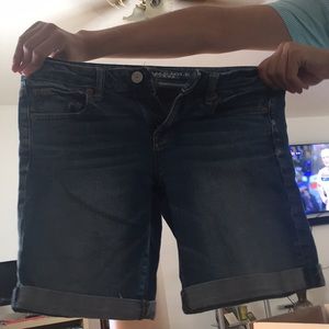 American eagle denim shorts